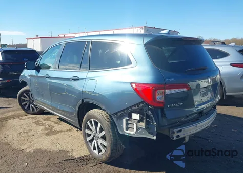 2020 Honda Pilot Awd Ex-L z USA, uszkodzony, nr VIN 5FNYF6H55LB021372